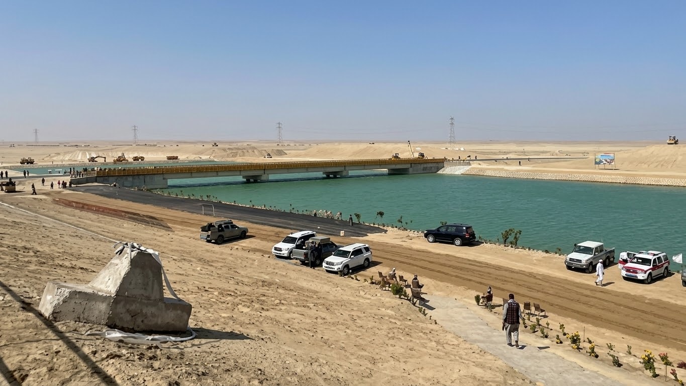 The Qosh Tepa Canal: A project for Afghanistan’s food security and a challenge for water management in central Asia.